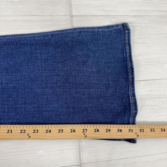 Abercrombie & Fitch Blue Flare Jeans - Picture 14 of 16